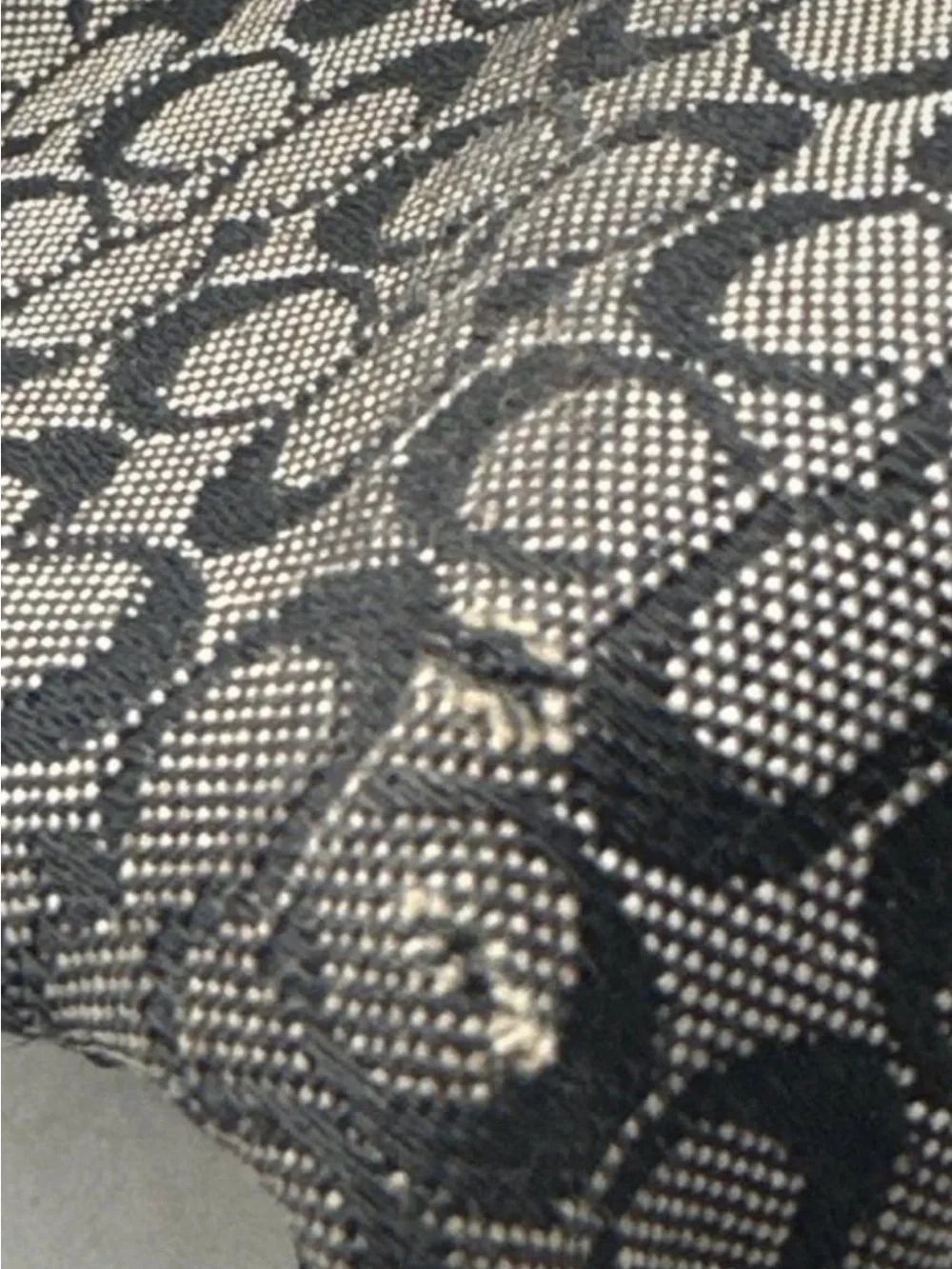 Coach black & gray monogram hobo Y2K Coach Mini Purse